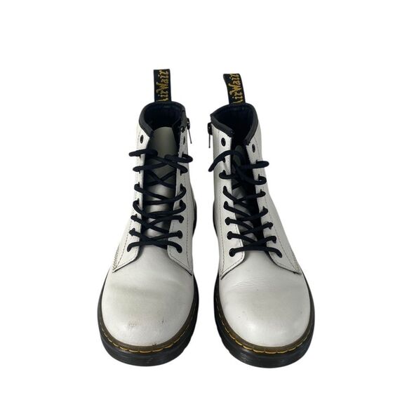 Dr Martens sz 5 White ZAVALA J Aw004 Original Air Wair Leather bounce - Picture 2 of 8